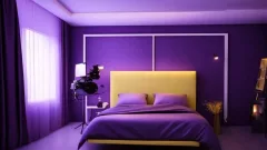 interior of the webcam model's workplace